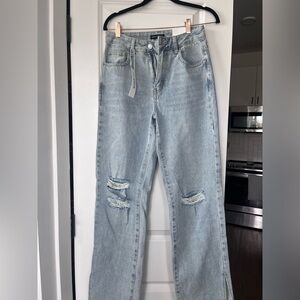 NWT- Shein Distressed ‘Vintage’ Denim
